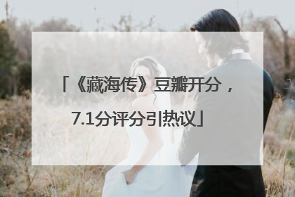 《藏海传》豆瓣开分，7.1分评分引热议