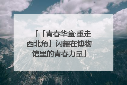 「青春华章·重走西北角」闪耀在博物馆里的青春力量