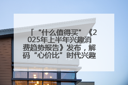“什么值得买”《2025年上半年兴趣消费趋势报告》发布，解码“心价比”时代兴趣消费新范式
