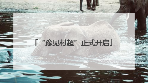 “豫见村超”正式开启