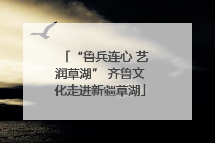 “鲁兵连心 艺润草湖” 齐鲁文化走进新疆草湖
