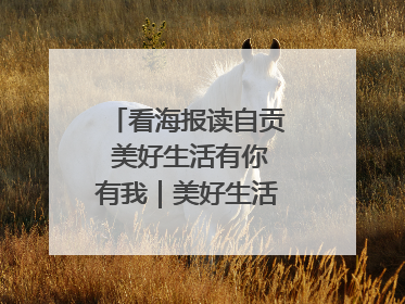 看海报读自贡 美好生活有你有我｜美好生活有“盐”味