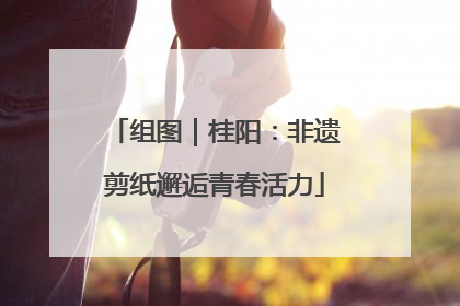 组图｜桂阳：非遗剪纸邂逅青春活力
