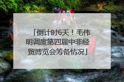 倒计时6天！毛伟明调度第四届中非经贸博览会筹备情况