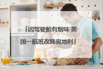 因驾驶舱有烟味 英国一航班改降奥地利