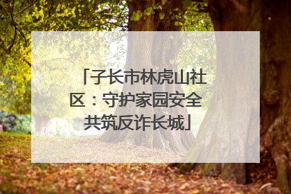 子长市林虎山社区：守护家园安全 共筑反诈长城