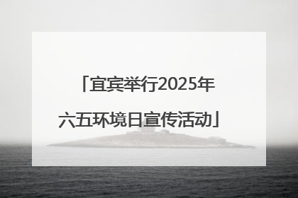 宜宾举行2025年六五环境日宣传活动