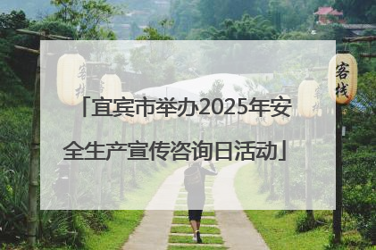 宜宾市举办2025年安全生产宣传咨询日活动