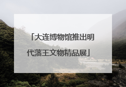 大连博物馆推出明代藩王文物精品展