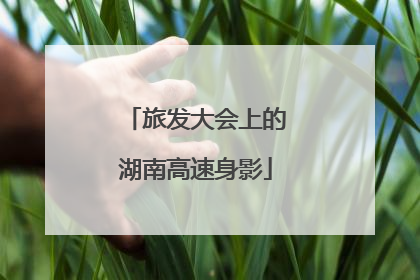 旅发大会上的湖南高速身影