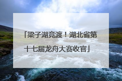 梁子湖竞渡！湖北省第十七届龙舟大赛收官