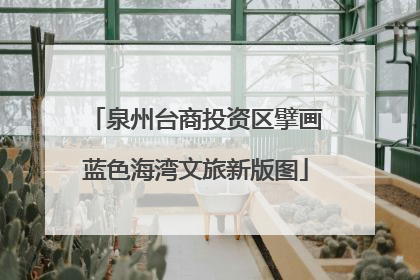 泉州台商投资区擘画蓝色海湾文旅新版图