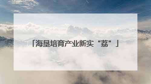 海垦培育产业新实“荔”