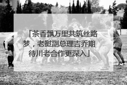 茶香飘万里共筑丝路梦，老挝副总理吉乔期待川老合作更深入