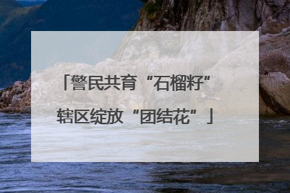 警民共育“石榴籽” 辖区绽放“团结花”