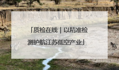 质检在线｜以精准检测护航江苏低空产业