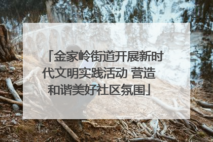 金家岭街道开展新时代文明实践活动 营造和谐美好社区氛围