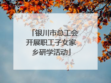 银川市总工会开展职工子女家乡研学活动