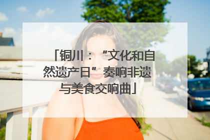 铜川：“文化和自然遗产日”奏响非遗与美食交响曲