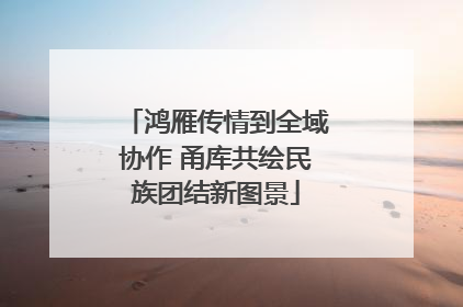 鸿雁传情到全域协作 甬库共绘民族团结新图景